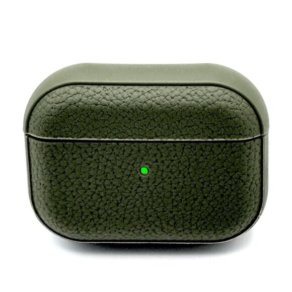 NWT DARK GREEN Textured Silicone Case for Apple AirPods Pro 2 - Picture 1 of 5
